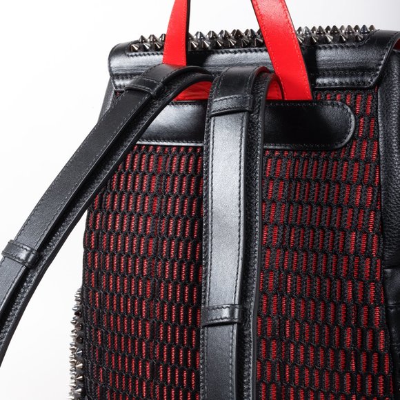 Christian Louboutin Explorafunk Black Calfskin Backpack - Picture 9 of 15